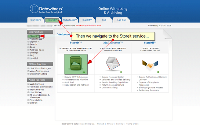  How To Store Files Online Resources Datawitness Online Ltd 